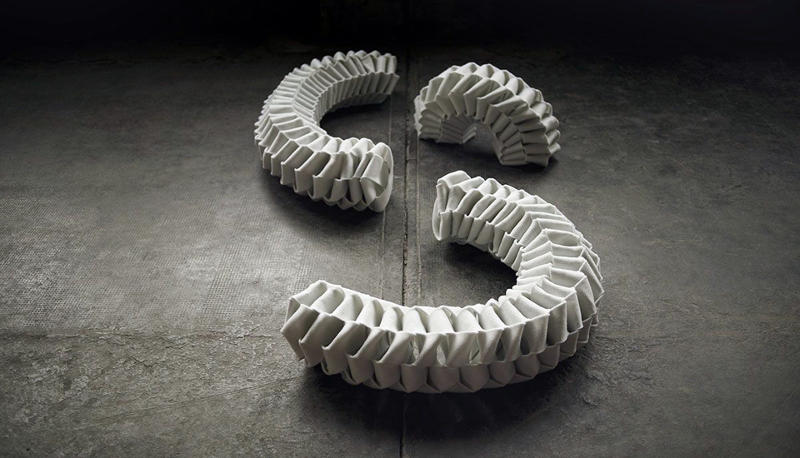 Caterpillar Sculpture - Wool